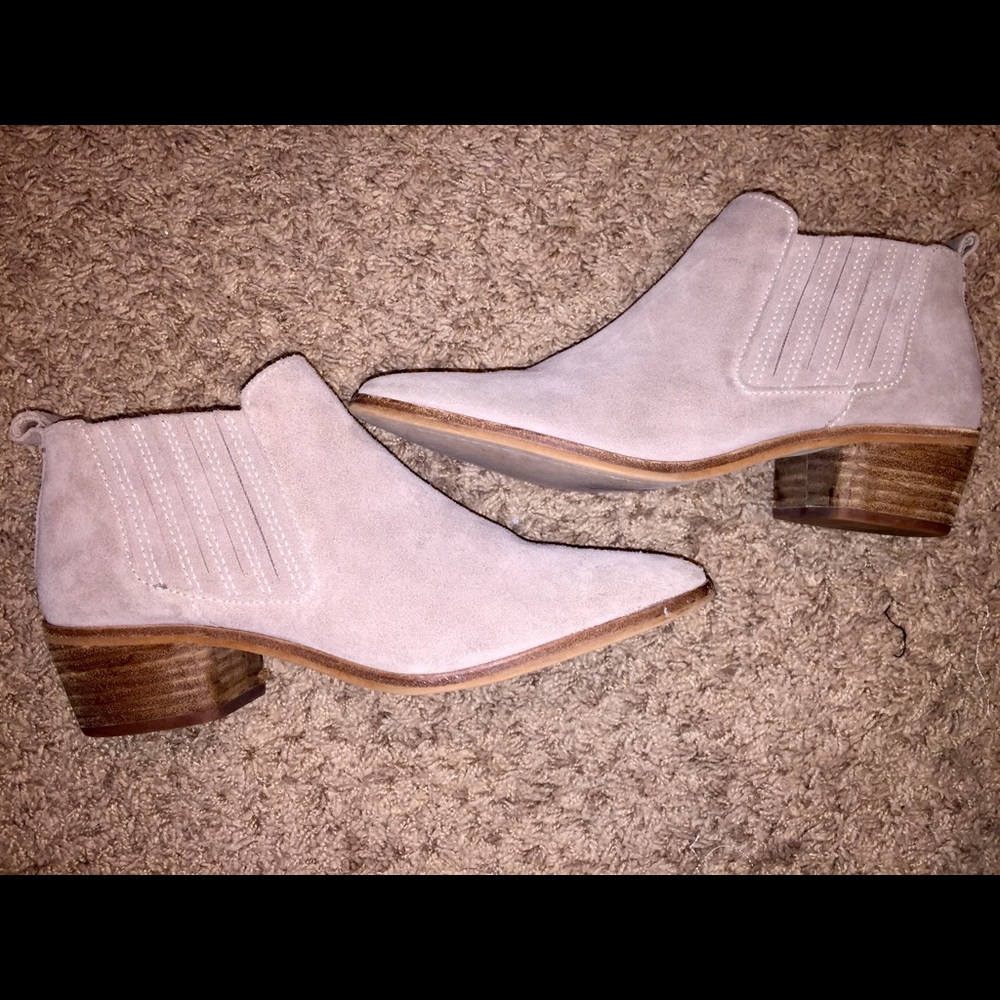 Tan Dolce Vita booties